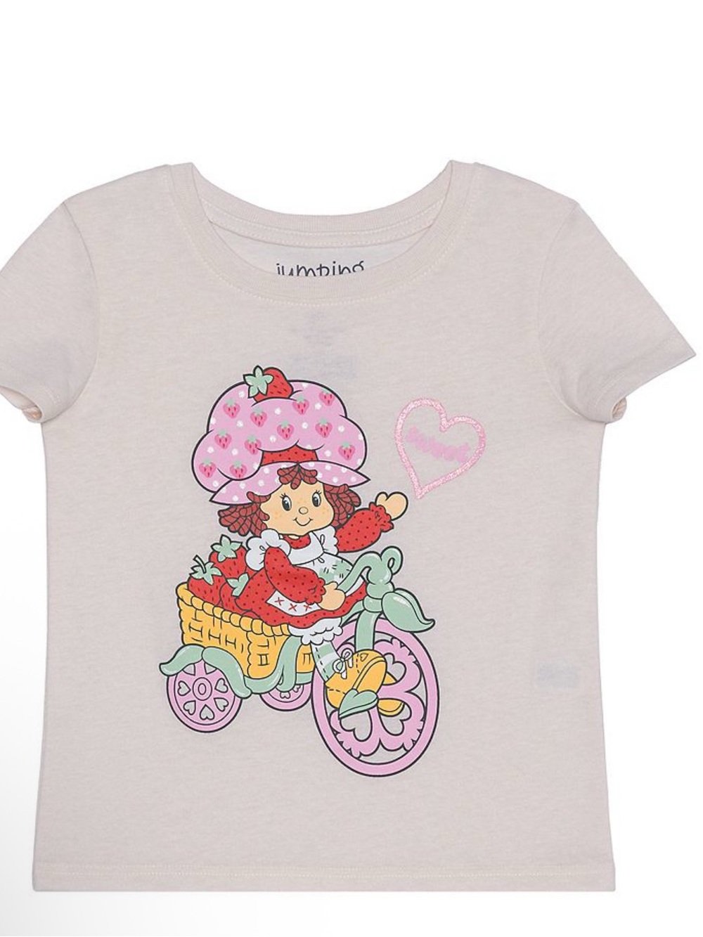 Strawberry Shortcake girls Pink Graphic Tee size 2T